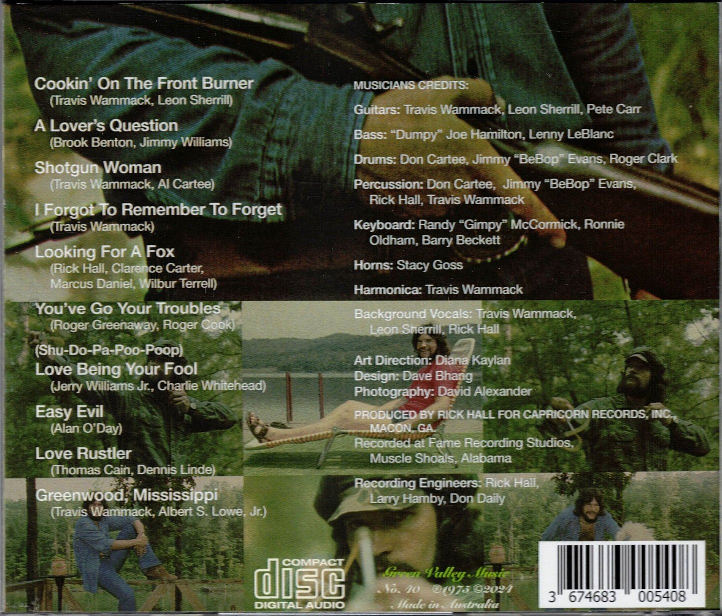 CD TRAVIS WAMMACK - Not For Sale