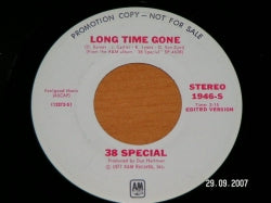 38 SPECIAL - Long Time Gone / US-Promo