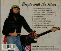 CD BURNT RIVER BAND - Boogie With The River
