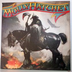 MOLLY HATCHET gerahmtes Bild First Album Cover