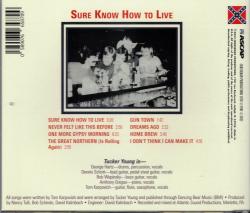 CD TUCKER YOUNG - Sure Know How To Live