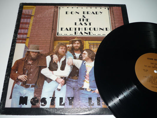 LP DON BRADY & THE LAST EARTHBOUND BAND - Mostly Live