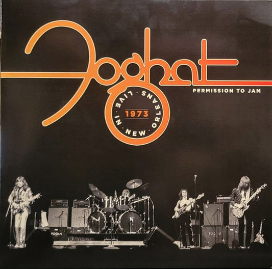 2LPs FOGHAT - Permission To Jam, Live 1973
