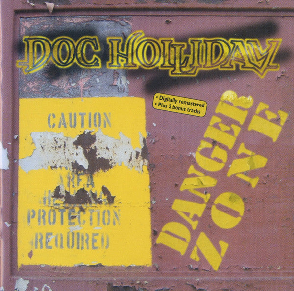 CD DOC HOLLIDAY - Danger Zone + 2 Bonus Tracks