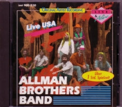 CD ALLMAN BROTHERS BAND  - Live USA – 1973, 1979 & 1980