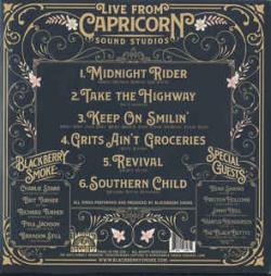 CD+DVD BLACKBERRY SMOKE - Live From Capricorn Sound Studios